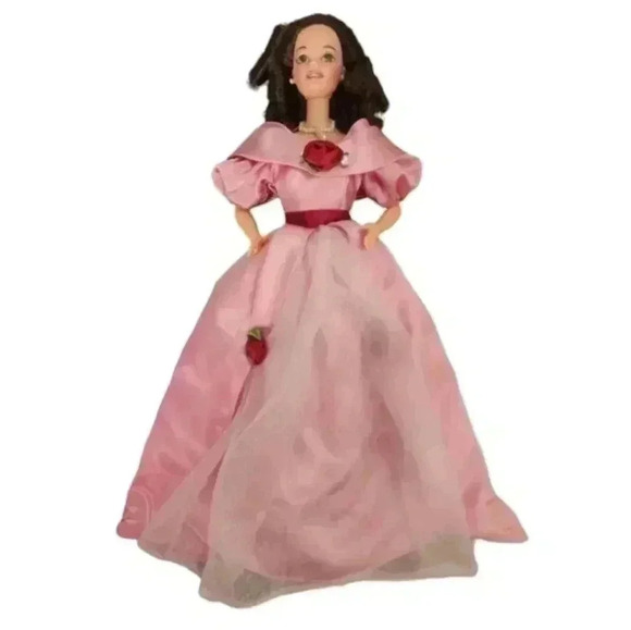 Mattel Sweet Valentine Barbie 1995 Vintage Special Edition Pink Gown Collectible - Picture 2 of 8